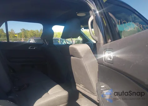 2017 Ford Police Interceptor из США, поврежденный, VIN 1FM5K8AR0HGE01669